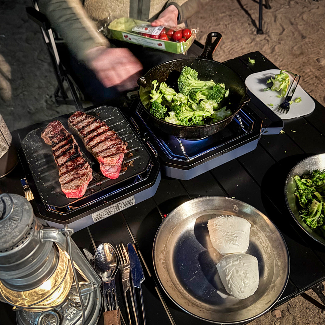 Gasköket – campingkök med två plattor