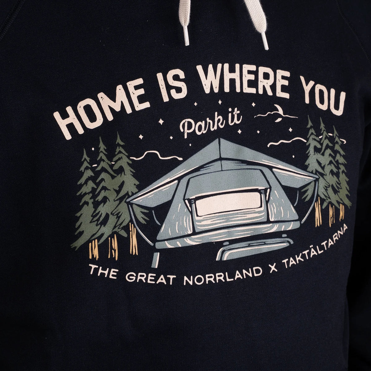 Home Is Where You Park It - Hoodie | Taktältarna + Sqrtn Company