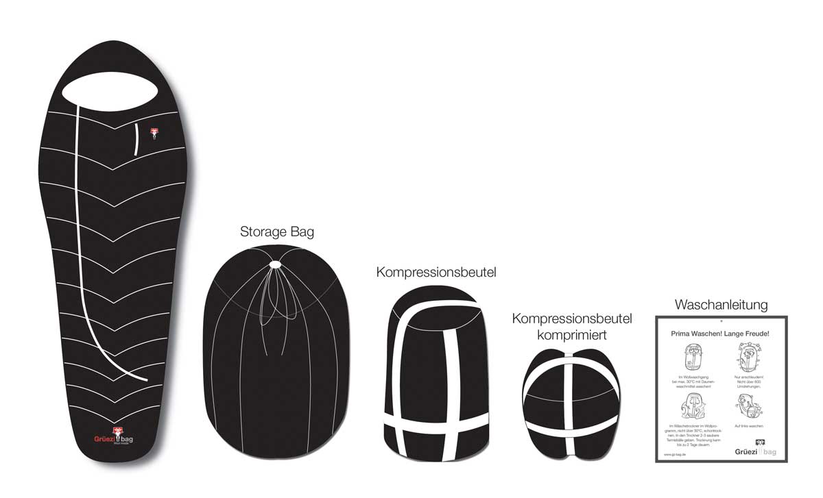Biopod DownWool Subzero 200 – 3-sæsons sovepose