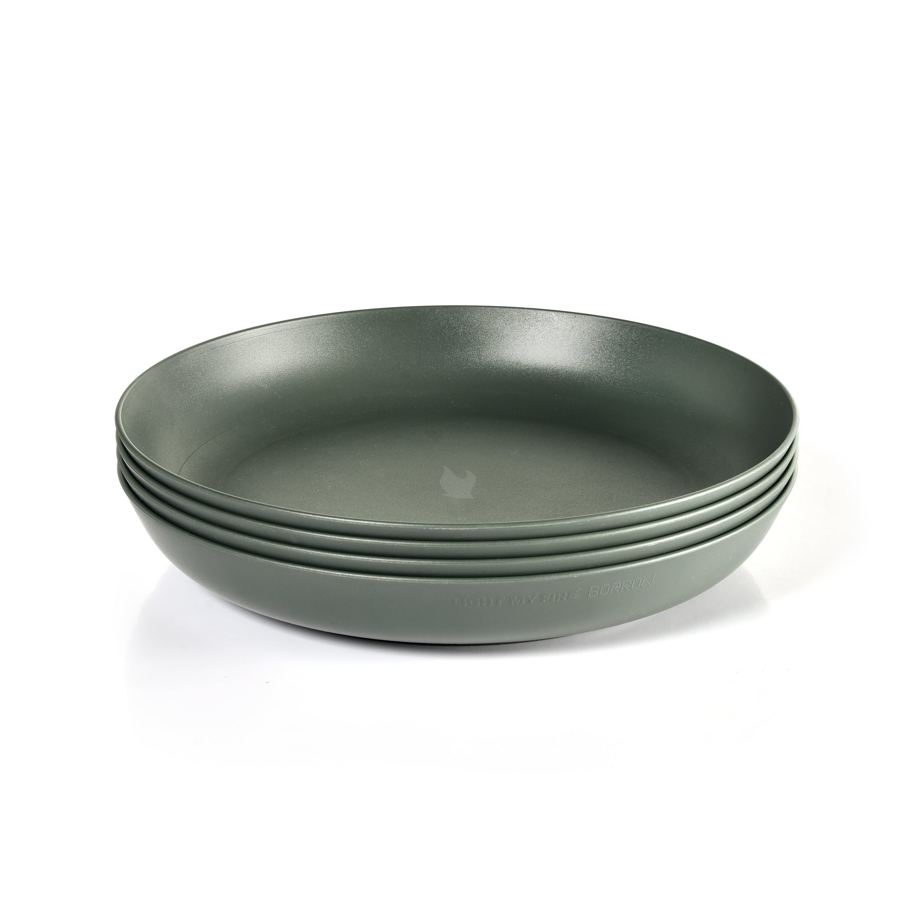 RamenPlate SageGreen 4-pack – tallrik för camping